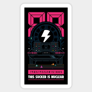 This sucker is nuclear Sticker